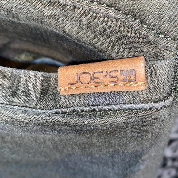 JOE’S CAMO MATERNITY SLIP-ON CARGO PANTS SZ 26 GREEN - Picture 9 of 12